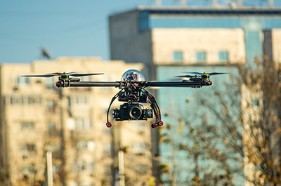 Demonstratie de zbor cu drona Goliat - FAE FOTO